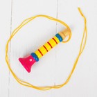 Музыкальная игрушка «Дудочка на веревочке», высокая, цвета МИКС - фото 3450155