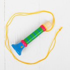 Музыкальная игрушка «Дудочка на веревочке», высокая, цвета МИКС - фото 3450157