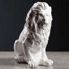 Копилка "Лев сидя" малый, белый 26см - Фото 1