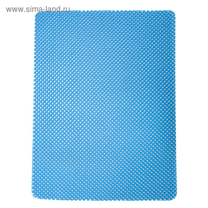 Коврик кухонный Regent inox Mat, универсальный, цвет синий - Фото 1