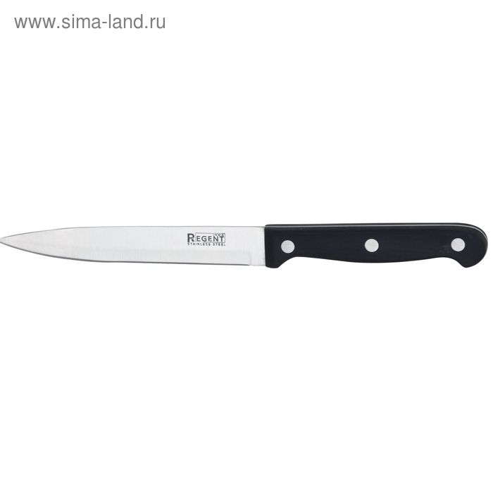 Нож универсальный для овощей Regent inox Forte, длина 125/220 мм - Фото 1