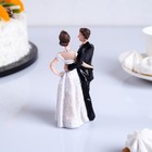 Фигурка на торт «Молодожёны», 12 см, МИКС - Фото 2