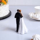 Фигурка на торт «Молодожёны объятья»,12 см, МИКС - Фото 2