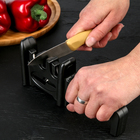 Точилка для ножей (металл, керамика) и ножниц, полировка "Техно" 20х3х8 см - Фото 2