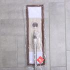 Швабра для мытья пола плоская Доляна, насадка из микрофибры 56×17 см, телескопическая стальная ручка 77-127 см - Фото 11