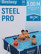 Бассейн каркасный Steel Pro, 300×201×66 см, прямоугольный, 56404 Bestway - Фото 13