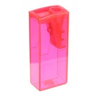 Точилка 1 отверстие с контейнером Faber-Castell 5815 микс*5 цветов, флуоресцентные цвета - Фото 4