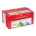 Точилка 1 отверстие с контейнером Faber-Castell 5815 микс*5 цветов, флуоресцентные цвета - Фото 8