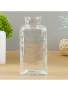 Ваза «Уинстон», овальная, 250 мл, 14×7×5 см, стекло, прозрачная - Фото 2