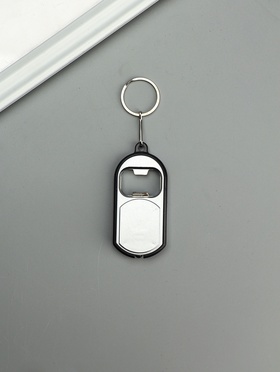 Фонарик брелок для ключей на кольце «Помощник», с открывашкой, МИКС 267582