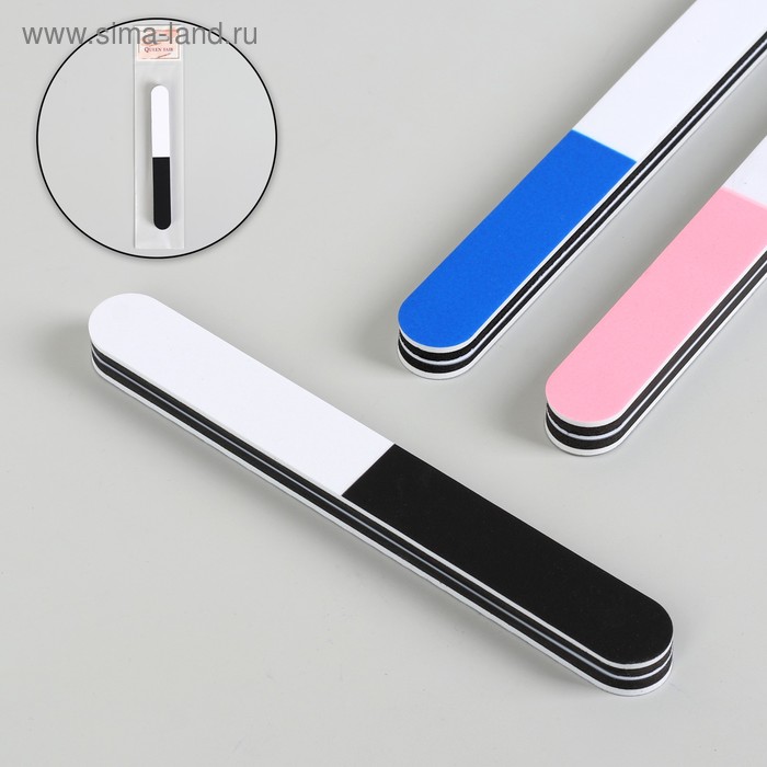 Полировка, 3 в 1, 16 см, цвет МИКС - Фото 1