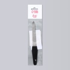 Пилка металлическая для ногтей, 12 см, чёрная, цвет серебристый - Фото 6