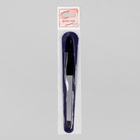 Пилка металлическая для ногтей, 15 см, в чехле, цвет серебристый, чёрный - Фото 5