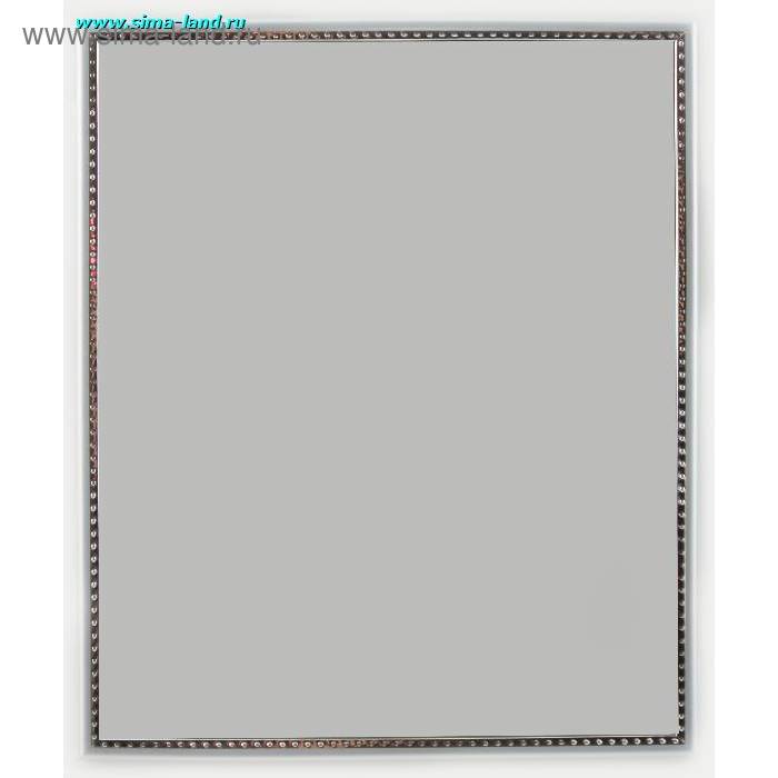 Зеркало настенное в раме под серебро - Фото 1