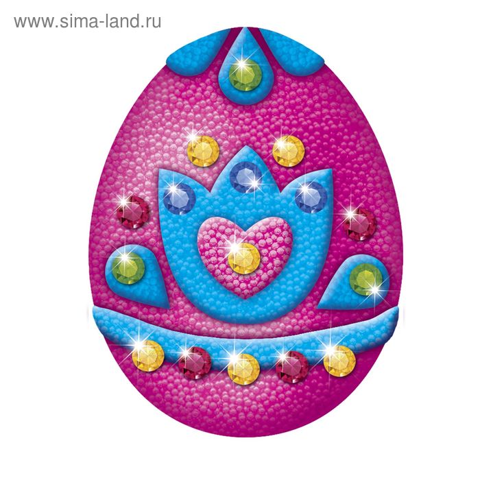 Набор для декора шариковым пластилином "Пасхальное яйцо", №2 - Фото 1