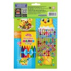 Набор для росписи пасхальных яиц восковыми мелками "Узоры" + стразы - Фото 5