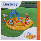 Бассейн надувной игровой «Железная дорога», 285 х 224 х 119 см, от 2 лет, 53061 Bestway - Фото 2