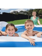 Бассейн надувной Bestway, 213×206×69 см, с сиденьями и подголовниками, от 6 лет, 54153 - Фото 12