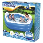 Бассейн надувной Bestway, 213×206×69 см, с сиденьями и подголовниками, от 6 лет, 54153 1693615 - фото 5233556