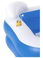 Бассейн надувной Bestway, 213×206×69 см, с сиденьями и подголовниками, от 6 лет, 54153 - Фото 9