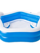 Бассейн надувной Bestway, 213×206×69 см, с сиденьями и подголовниками, от 6 лет, 54153 - Фото 10