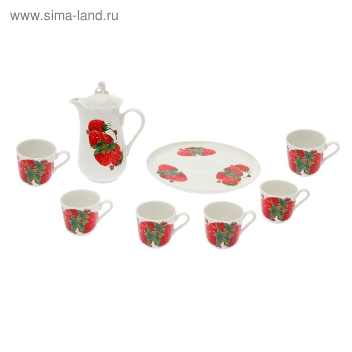 Набор питьевой "Малинка", 8 предметов - Фото 1