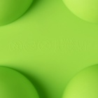 Форма для выпечки Доляна «Фигуры. Полусфера», силикон, 27×18×3.5 см, 6 ячеек (7×7×3.5 см), МИКС - Фото 6