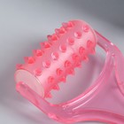 Массажёр - роллер, с шипами, 19×9×3.5 см, универсальный, МИКС - Фото 3