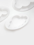 Формы для вырезания теста и мастики Доляна, набор 5 шт., 7.8×4.6×1 см, пластик, белые - Фото 10