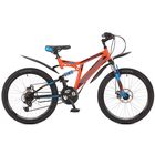 Велосипед 24" Stinger Highlander 100D, 2017, цвет оранжевый, размер 14" - Фото 1