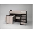 Кровать-чердак Ярофф Малыш, 800x1800, Венге/Дуб молочный  (артикул 1917759)  большой выбор товаров оптом и в розницу по низким ценам с доставкой