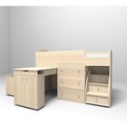 Кровать-чердак Ярофф Малыш, 800x1800, Дуб молочный - фото 121927900