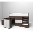 Кровать-чердак Ярофф Малыш, 700x1600, Бодего/Белое дерево - фото 121927907