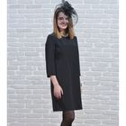 Платье женское 5843 цвет черный, р-р 44 - Фото 1