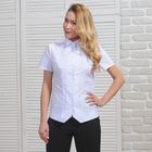 Рубашка женская 8052, размер 56, рост 164 см, цвет белый - Фото 1