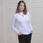 Рубашка женская 8027а, размер 44, рост 164 см, цвет белый - Фото 1