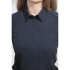 Рубашка женская 8016б, размер 46, рост 164 см, цвет синий - Фото 4