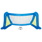 Футбольный набор: надувные ворота с брызгалкой + мяч, 254 х 112 х 130 см, от 4 лет, 52215 Bestway - Фото 1