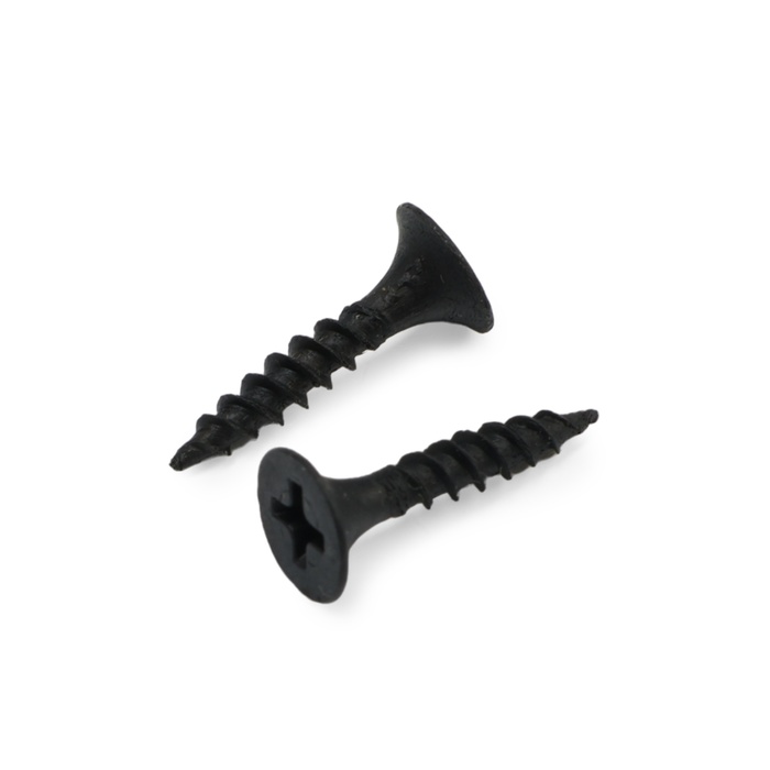 Саморез по металлу ТУНДРА krep, 3.5×19 мм, оксид, частая резьба, 200 шт. - Фото 1