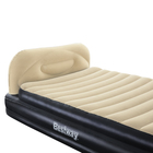 Кровать надувная со спинкой Soft-Back Elevated Queen 226х152х74 см, встроенный электронасос 67483 Bestway - Фото 3