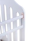 Детская кроватка «Чудо» на маятнике, с ящиком, цвет белый - Фото 4