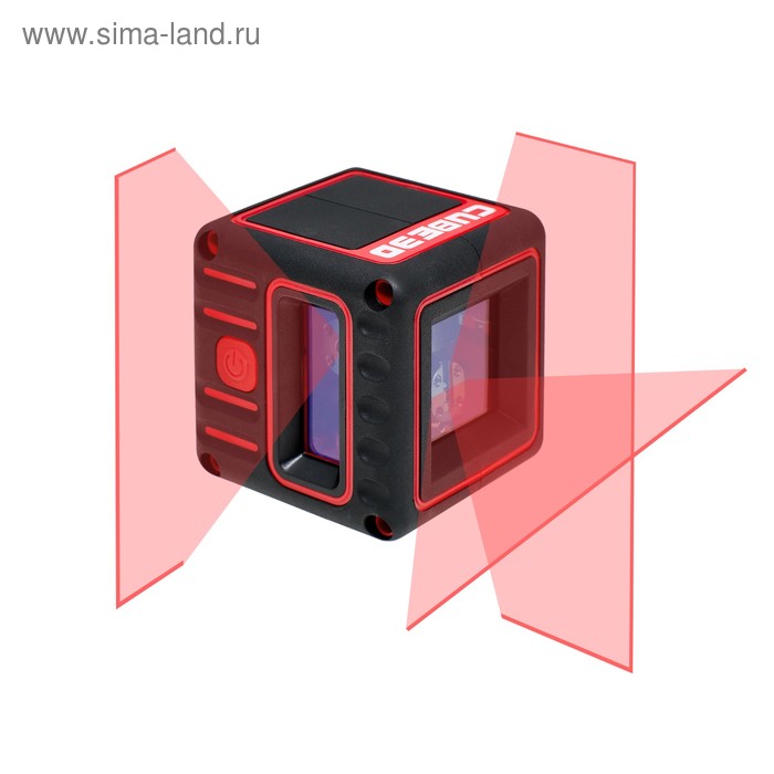 Нивелир лазерный ADA 3D Cube Basic Edition А00382, 20 м,  ±2 мм/10 м, ±3°, 3 линии - Фото 1