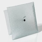 Этажерка-фруктовница квадратная Доляна «Акцент», 2 яруса, 25×22 см, стекло - Фото 5