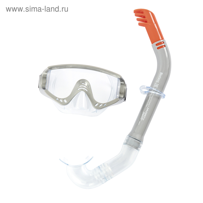 Набор для плавания Snorkelite, маска, трубка, от 14 лет, цвета МИКС, 24020 Bestway - Фото 1