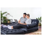 Диван-трансформер надувной 5 в 1, 188 х 152 х 64 см, 75054 Bestway - Фото 5