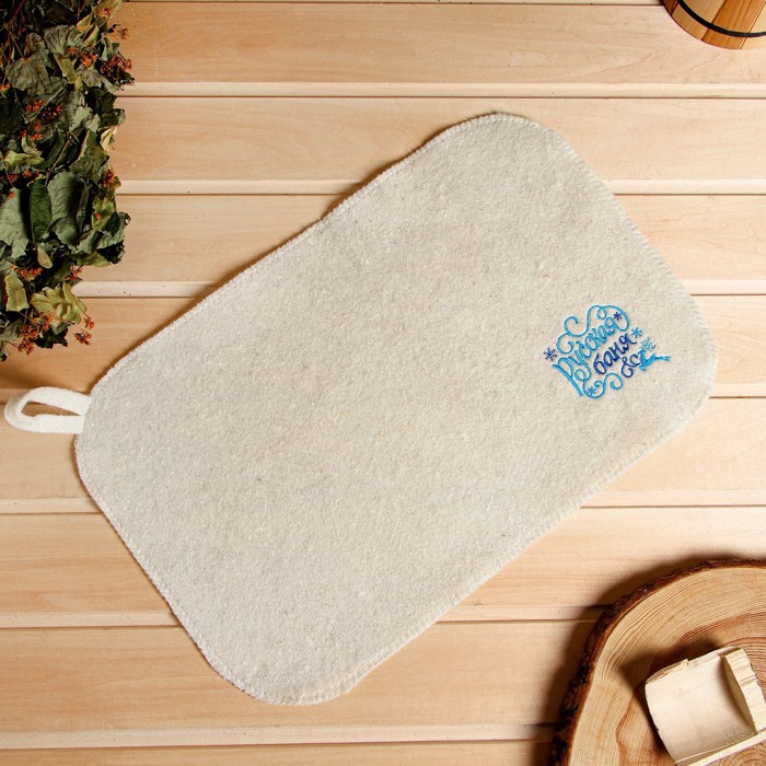 Коврик банный "Русская банька" - Фото 1