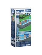 Бассейн каркасный Power Steel, 404×201×100 см, фильтр-насос, лестница, прямоугольный, 56441 Bestway - Фото 15