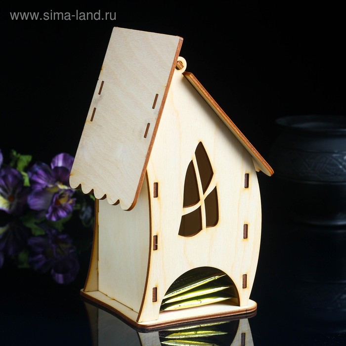 Чайный домик «Дом наклоненный», заготовка для творчества - Фото 1