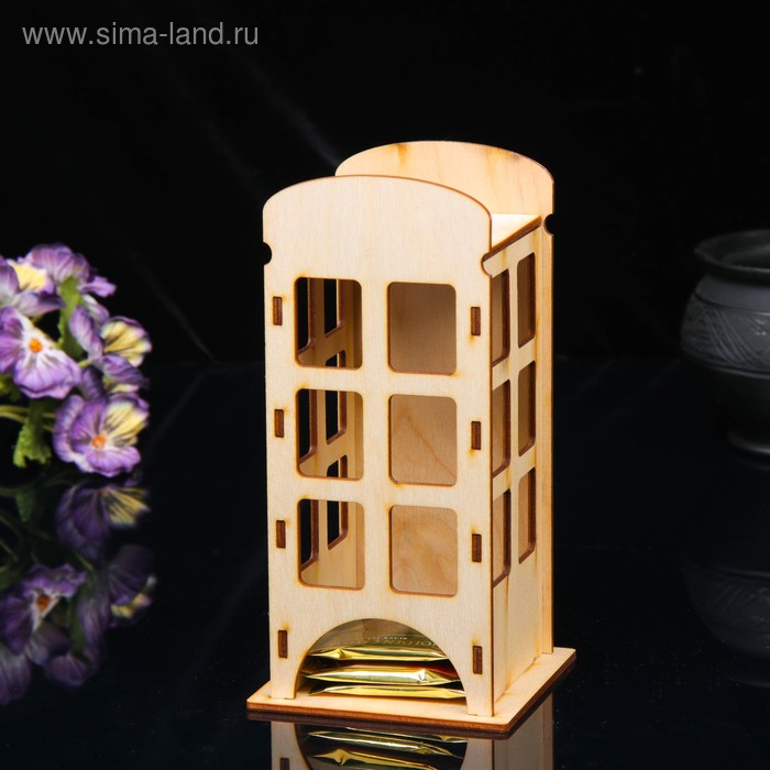 Чайный домик «Телефонная будка», 20 × 10 × 10 см - Фото 1