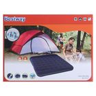 Матрас надувной 203x183x28см, встроенный ножной насос (67227) - Фото 1